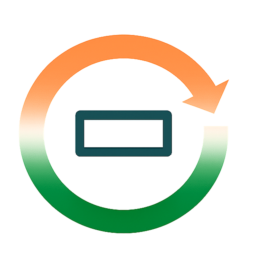 NAMOS circular brand symbol