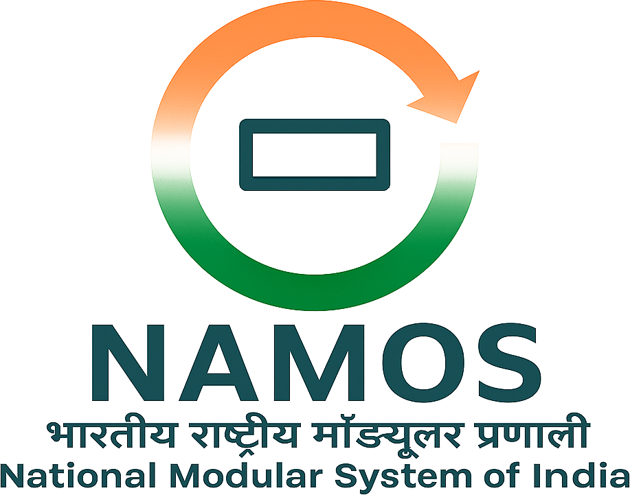 NAMOS — National Modular System of India official logo